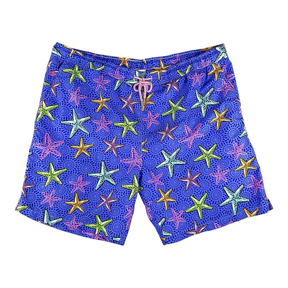 Peter Millar Swim Trunks XL Starfish Print